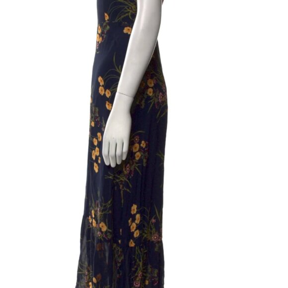 Reformation Nikita Dress in Mademoiselle - Navy 0P - Picture 4 of 4